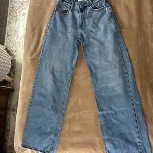 Abercrombie & Fitch High Rise Blue Jeans